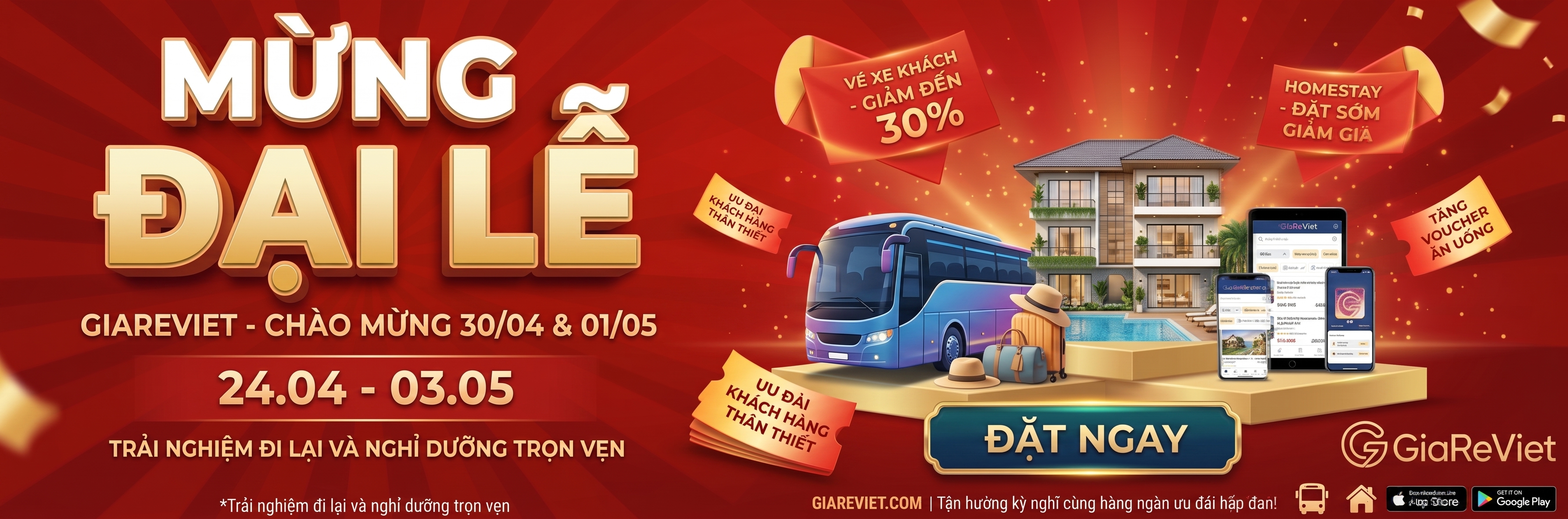 MỪNG ĐẠI LỄ 30/04